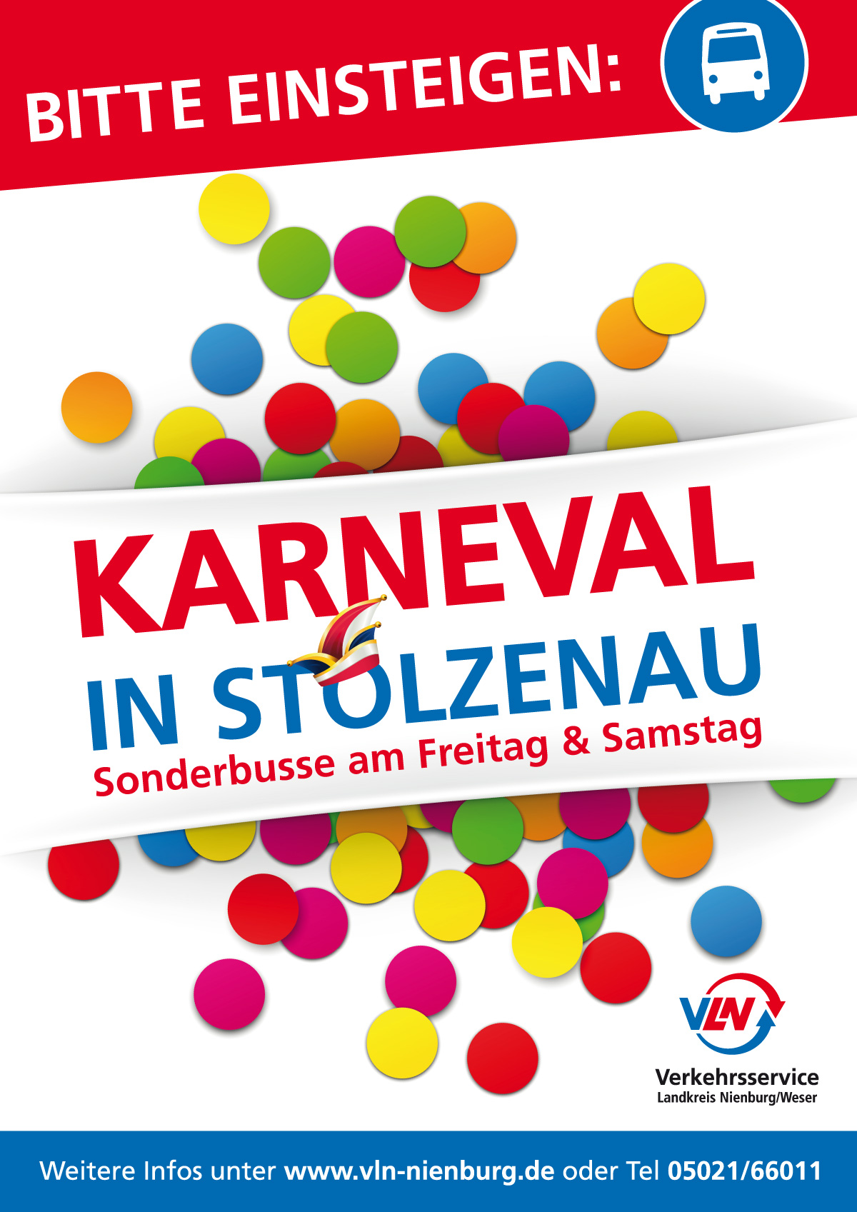 Anzeige VLN Karneval in Stolzenau